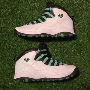 AIR JORDAN X 10 RETRO SIZE 5Y WHITE VERDE BLACK INFRARED 23 705180 118